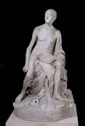 Siedzący posąg Voltaire