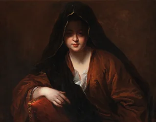 Portret damy, ok. 1651-1717 (olej na płótnie)