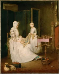 Chardin, pracowita matka / ok. 1739–40