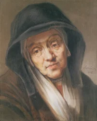 Kopia portretu matki Rembrandta, 1776