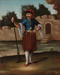 Albański żołnierz