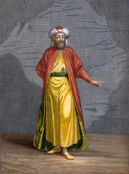Hindus, plansza 93 ze „Zbioru stu rycin przedstawiających różne narody Lewantu” Charles’a de Ferriola, rytował Gérard Scotin (1671-1716), 1707-08