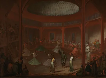 Wirujący derwisze, ok. 1730 r.
