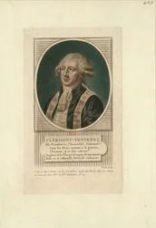 Portret Stanisława Marii Adelajdy, hrabiego Clermont-Tonnerre 1757-1792, c. 1789.