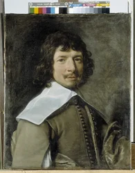 Portret mężczyzny, zwanego też "Człowiekiem w szarym" (olej na płótnie)