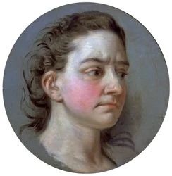 Portret kobiety, XVIII wiek.
