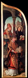 Zwiastowanie, Tryptyk, panel boczny, 1517.