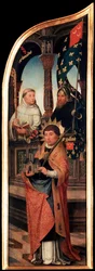Zwiastowanie, Tryptyk, panel boczny, 1517.
