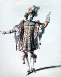 Projekt kostiumu: Jean Berain the Elder, c1680