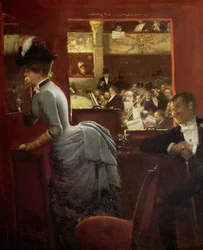 Wanna, Teatr Rozmaitości Loża teatralna w Rozmaitości, 1883.