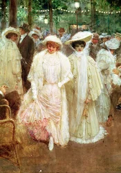 Ogrody Paryża, czyli piękności nocy, 1905 (szczegół 19977)