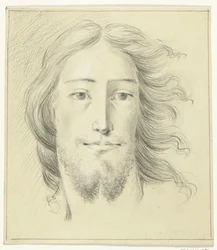 Głowa mężczyzny (Chrystusa?)