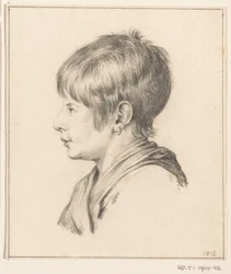 popiersie chłopca