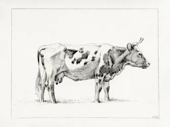 Stojąca krowa (1820)