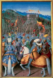 Wojny włoskie: Król Ludwik XII (1462-1515) zaatakował Genes swoim wojskiem w 1507 roku.