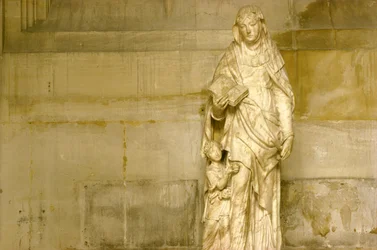Św. Anna i jej córka Dziewica Maryja (marmur) (patrz także 248121 i 248123)