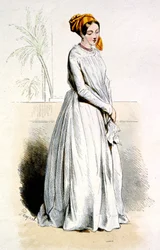 Cayennen kreolinainen, n. 1850 (kaiverrus)puola