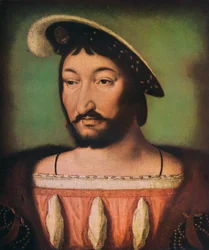 Portret Franciszka I, króla Francji, około XVI wieku