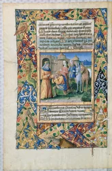 Pani Lat. Q.v.I.126 Scena z „Godzin Ludwika Orleańskiego”, 1469