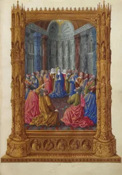Très Riches Heures du Duc de Berry — Pięćdziesiątnica