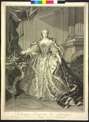 Maria Leszczynska (etching)