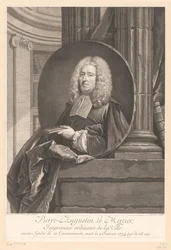 Portret Pierre-Augustina Le Mercier Pierre-Augustin Le Mercier (tytuł na obiekcie)