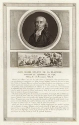 Portret Jeana-Marie Rolanda, wicehrabiego de la Platiere