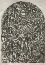 Apokalipsa: Anioł grający w szóstą trąbę, 1546-1556.