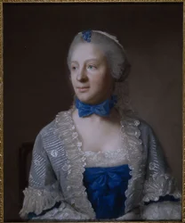 Eva Marie Veigel (pastel na papierze)