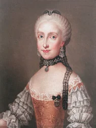 Infantka Maria Ludovica, córka Karola III Hiszpanii i żona Leopolda II (1747-92) cesarz rzymski i wielki książę Toskanii