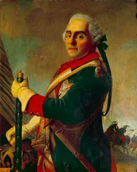 Portret Maurycego hrabiego Saksonii, marszałka Francji (1696-1750) Obraz Jeana Etienne Liotarda (1702-1789)