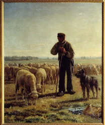 Ojciec chikory. Obraz Jeana Ferdinanda Chaigneau (1830-1906)