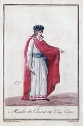 Członek Rady Pięciuset w okresie Dyrektoriatu, 1795-99