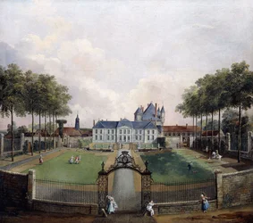 Widoki na Chateau de Mousseaux i jego Ogrody,