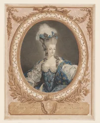 Maria Antonina: Królowa mody: Portret Marii Antoniny Portret Marii Antoniny Maria Antonina Austrii, królowa Francji i Nawarry (tytuł na obiekcie)