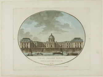 Widok na Mazarin College