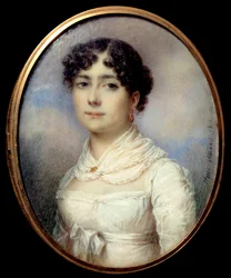 Portret angielskiej przygody Sophie Dawes, baronowej Feucheres