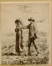 Idąc do pracy, 1863