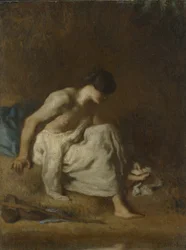 Kąpiący się, 1846–48