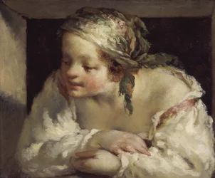 Młoda kobieta, 1844-45