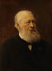 Pisarz Hendrik Sumienie (olej na płótnie)
