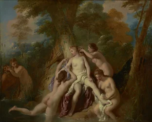Diana i jej nimfy w kąpieli, 1722-4