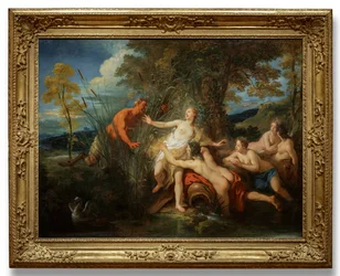 Pan i Syrinx, 1720.