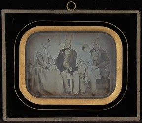 Portret M. i Mme. Eynard i pan de Regny z synem
