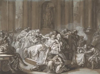 Śmierć Seneki, b.d.