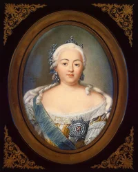Portret cesarzowej Elżbiety Pietrownej 1709-1762