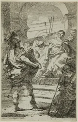 Fabius Maximus przed senatem Kartaginy