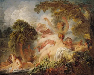 Kąpiący się, ok. 1765