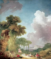 Huśtawka, ok.1775-1780