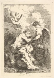 Wizja św. Hieronima, ca. 1761-65.